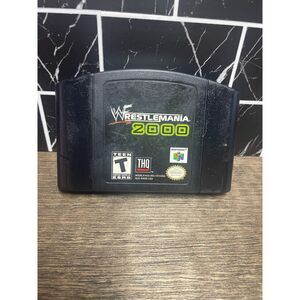 WWF WrestleMania 2000 – Nintendo 64 (N64) – Cartridge Only- Tested